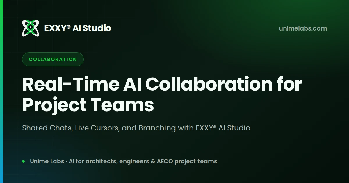 Multiple cursors and avatars in a shared AI chat